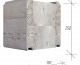 Клееный брус 250x192 профилированный